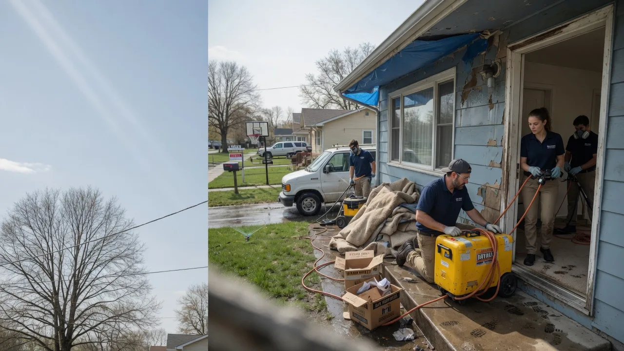 Basement Flood Cleanup in Blackwood, NJ near me